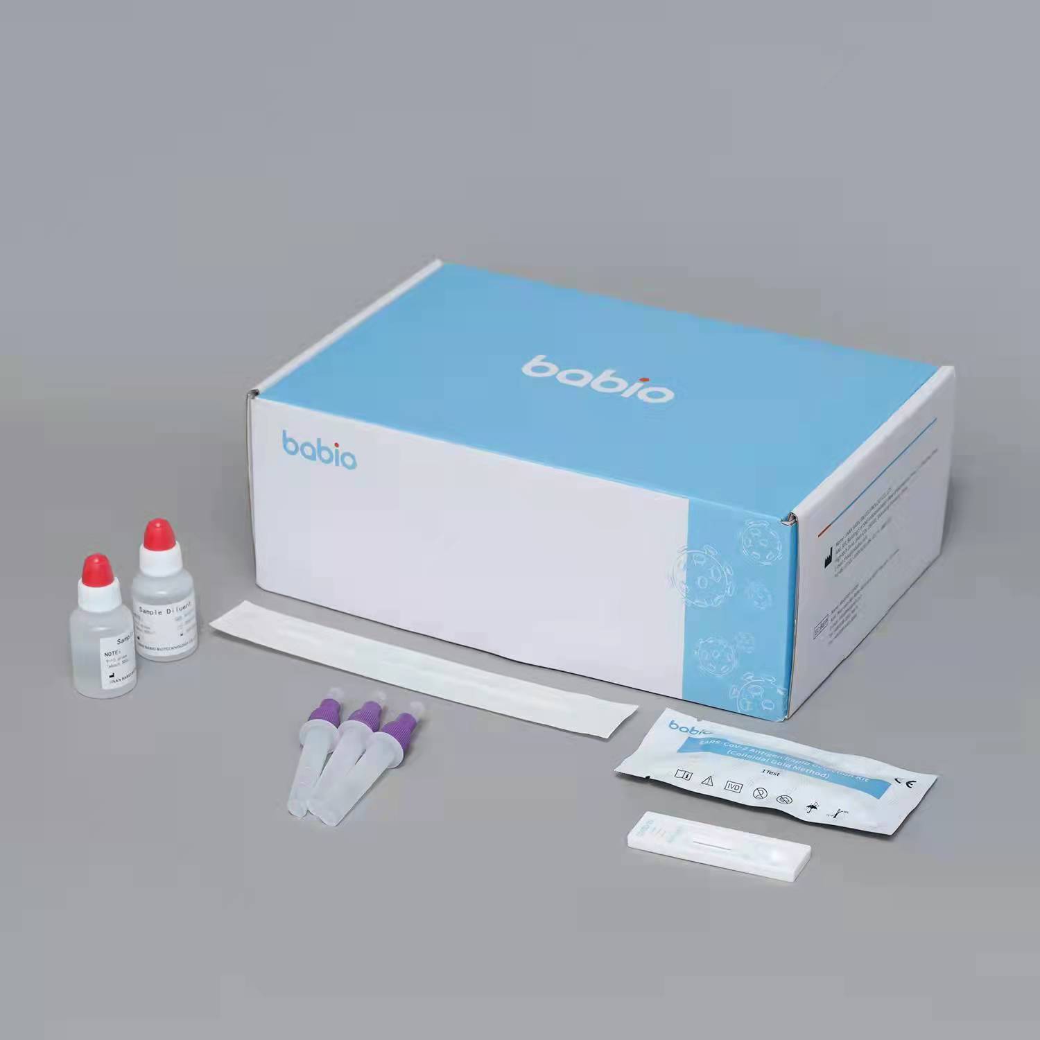 Vilka är teststegen för Baibo Antigen Detection Kit?