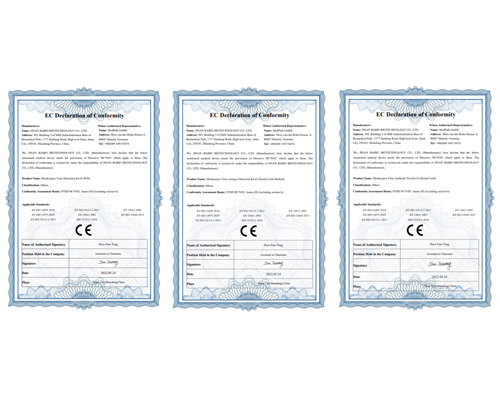  Babios tre produkter för detektering av appoxvirus har också vunnit CE-certifieringen av Europeiska Unionen  