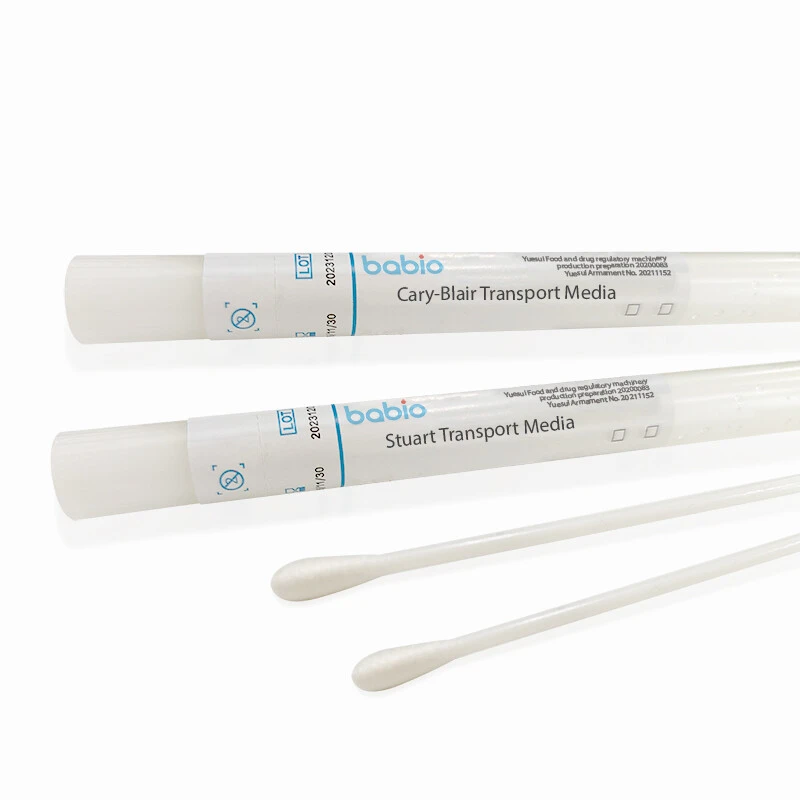 Förbättra klinisk diagnostik med Babios Amies, Stuart och Cary-Blair Transport Mediums